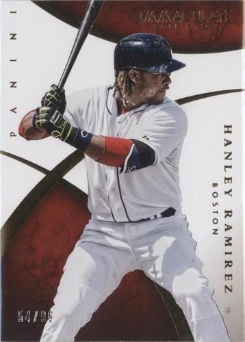 2015 Panini Immaculate Collection - Hanley Ramirez #82