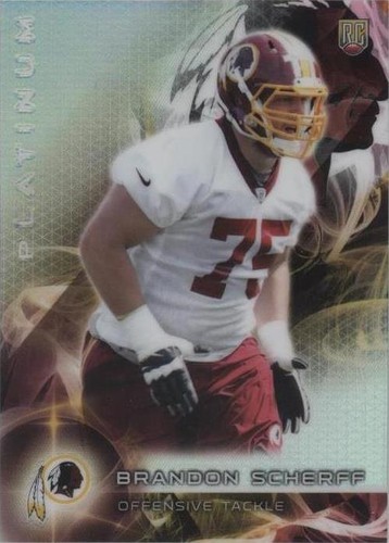 2015 Topps Platinum Brandon Scherff #135