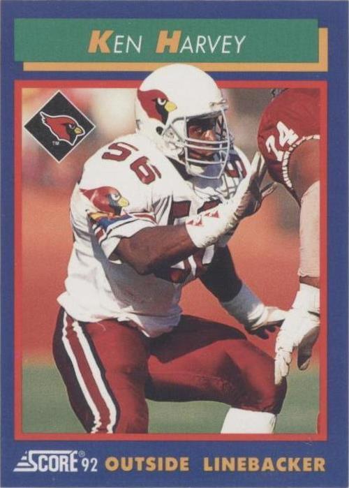 1992 Score Ken Harvey #106