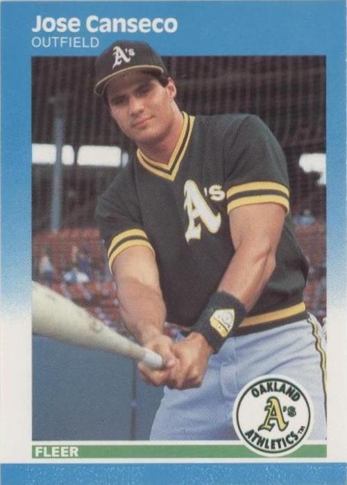 1987 Fleer - Jose Canseco No389