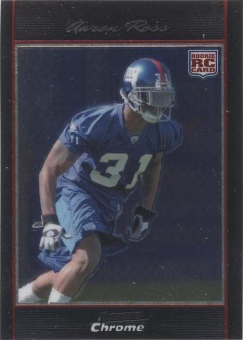 2007 Bowman Chrome Aaron Ross #BC11