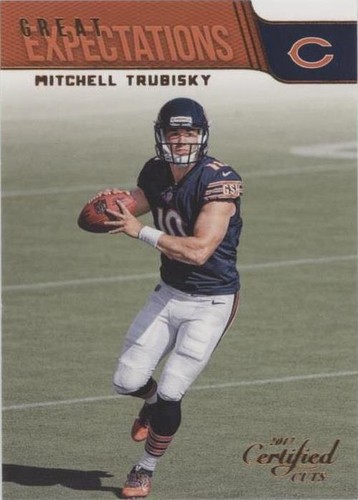 2017 Panini Certified Cuts Mitchell Trubisky #1