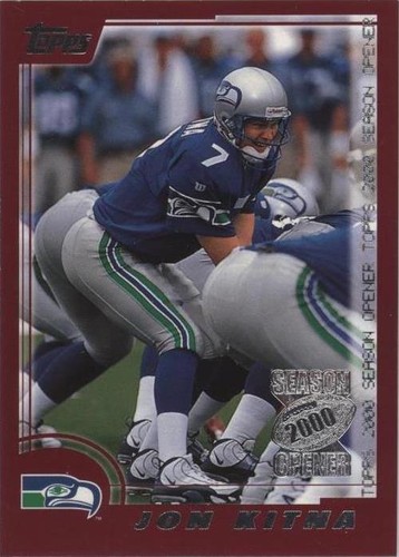 2000 Topps Season Opener Jon Kitna #42