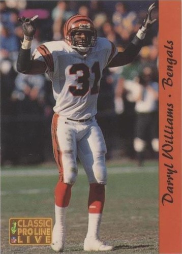 1993 Classic Pro Line Live Darryl Williams #38