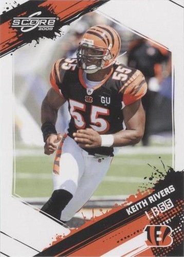 2009 Score Keith Rivers #62