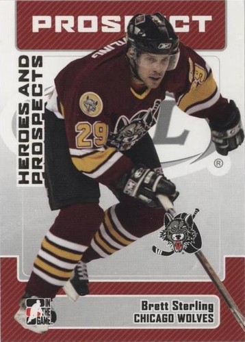 2006-07 In the Game Heroes and Prospects - Brett Sterling #165