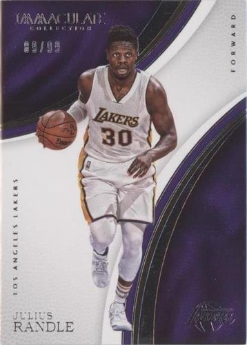 2016-17 Panini Immaculate Collection - Julius Randle #52