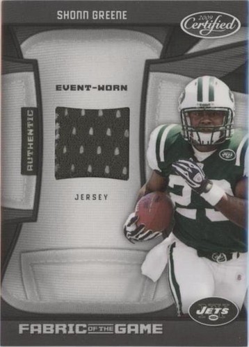 2009 Certified Shonn Greene #10