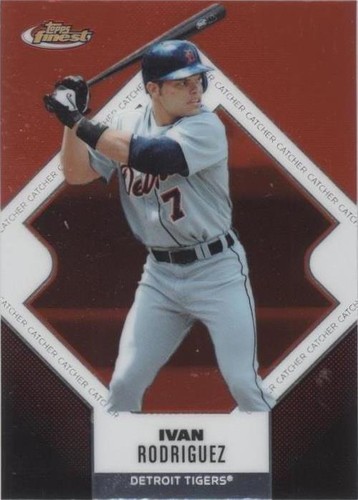 2006 Topps Finest - Ivan Rodriguez #70