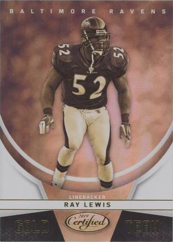 2019 Panini Certified Ray Lewis #GT-RL