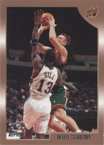1998-99 Topps - Detlef Schrempf #19