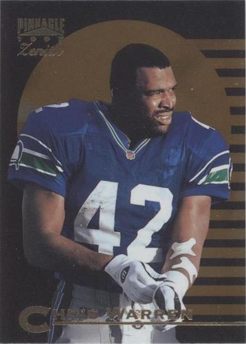 1997 Pinnacle Zenith Chris Warren #63