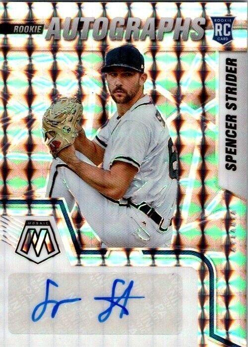2022 Panini Mosaic - Spencer Strider #RAM-SS