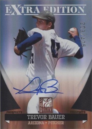 2011 Donruss Elite Extra Edition - Trevor Bauer #P-1