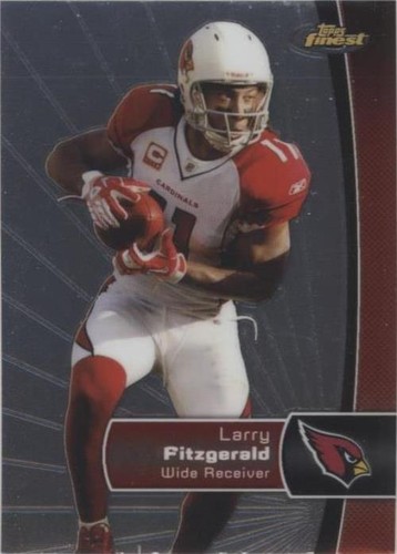 2012 Topps Finest Larry Fitzgerald #43