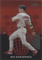 2004 Topps Finest - Jim Edmonds #49