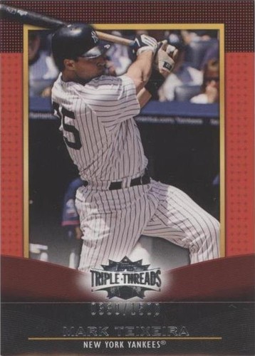 2011 Topps Triple Threads - Mark Teixeira #44