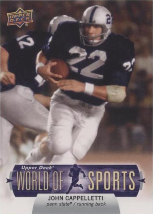2011 Upper Deck World of Sports John Cappelletti #98