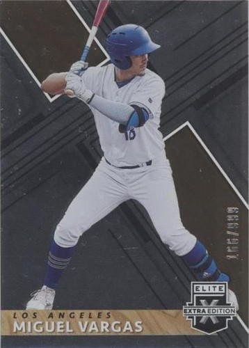 2019 Panini Elite Extra Edition - Miguel Vargas #93
