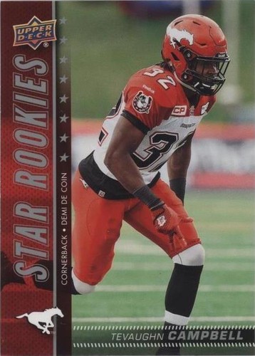 2015 Upper Deck CFL Tevaughn Campbell #191