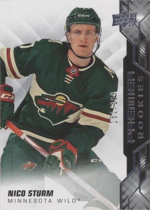 2019-20 Upper Deck Premier - Nico Sturm #55