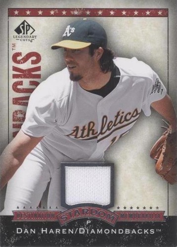 2008 SP Legendary Cuts - Dan Haren #DS-DH