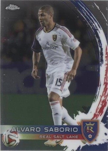 2014 Topps Chrome MLS Alvaro Saborio #70