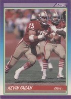 1990 Score Kevin Fagan #448