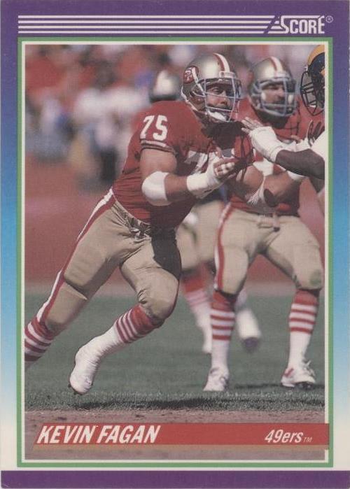 1990 Score Kevin Fagan #448