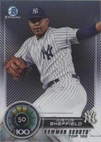 2018 Bowman - Justus Sheffield #BTP-50