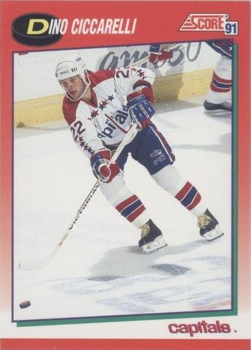 1991-92 Score Canadian - Dino Ciccarelli #128
