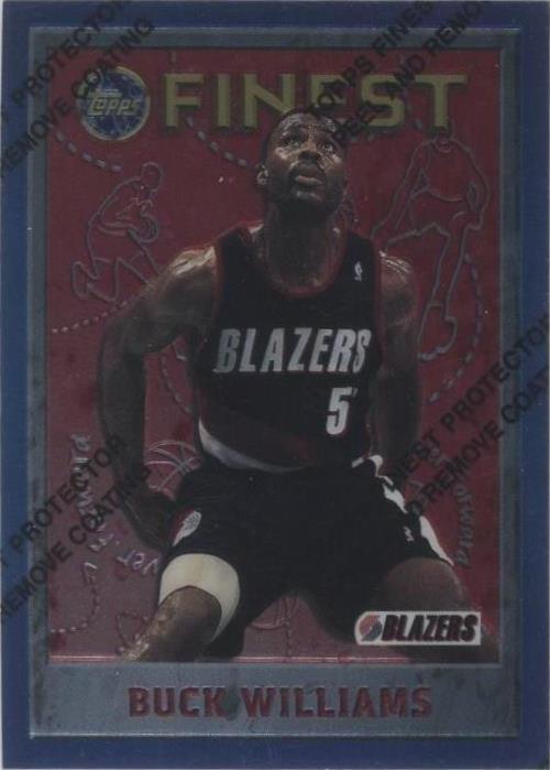1995-96 Topps Finest - Buck Williams #152