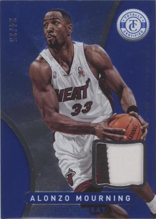 2012-13 totalmente certificado - Alonzo Mourning #56