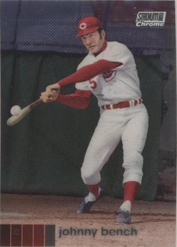 2020 Topps Stadium Club Chrome - Johnny Bench #277