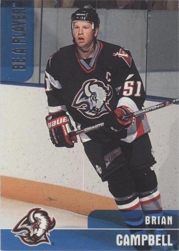 1999-00 In the Game Be A Player Memorabilia - Brian Campbell #104