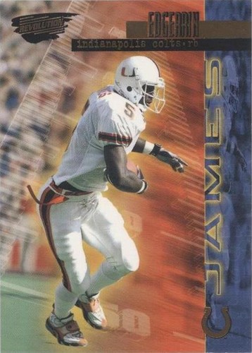 1999 Pacific Revolution Edgerrin James #28