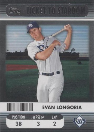 2009 Topps Ticket To Stardom - Evan Longoria #TTS-10