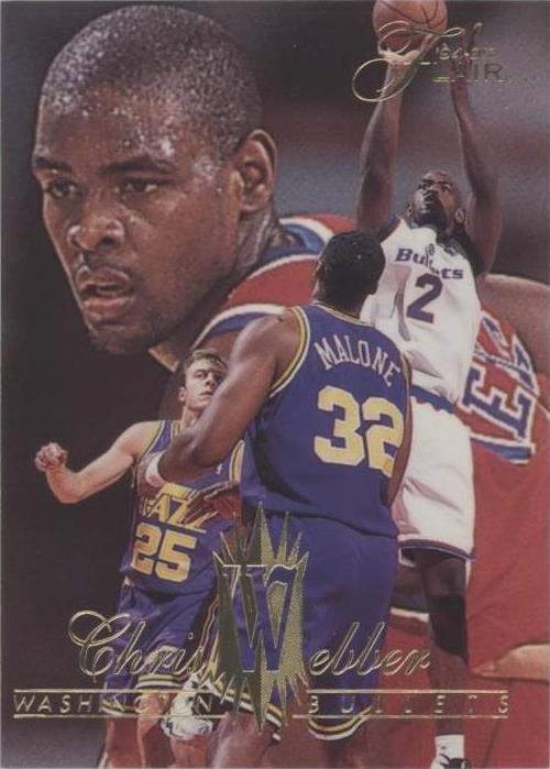 Flair 1994-95 - Chris Webber #323