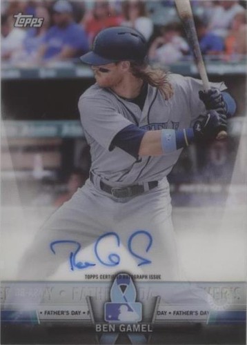 2018 Topps Clearly Authentic Autographs - Ben Gamel #CASA-BG
