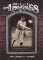 2006 Upper Deck - Walter Johnson #FCL-95