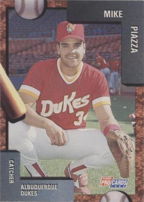 1992 Fleer ProCards Minor League - Mike Piazza #723