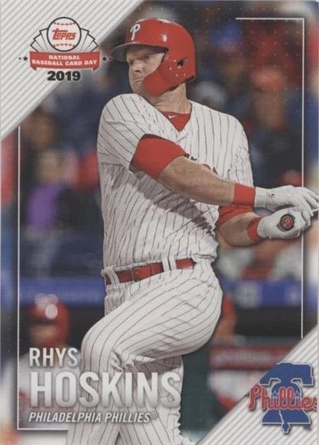 2019 Topps National Baseball Card Day - Rhys Hoskins #21