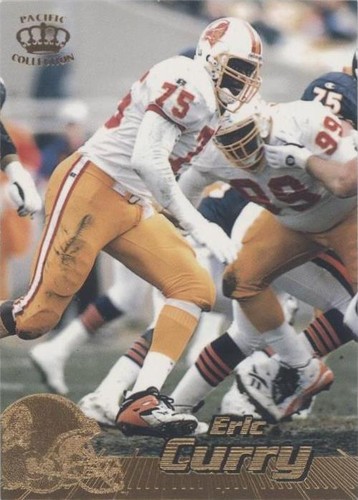1996 Pacific Crown Collection Eric Curry #423