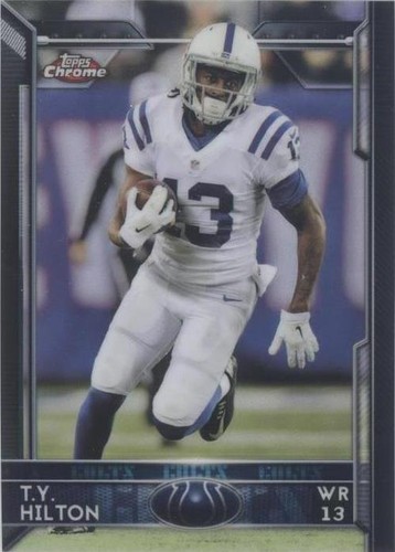 2015 Topps Chrome T.Y. Hilton #43
