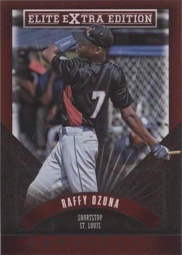 2015 Panini Elite Extra Edition - Raffy Ozuna #131