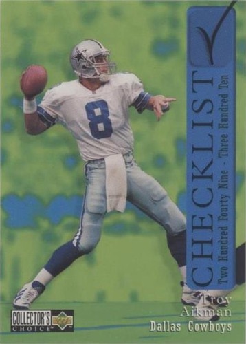 1997 Upper Deck Collector's Choice Troy Aikman #309
