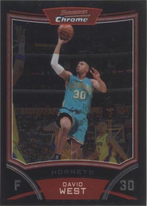 2008-09 Bowman Draft Picks & Stars - David West #48