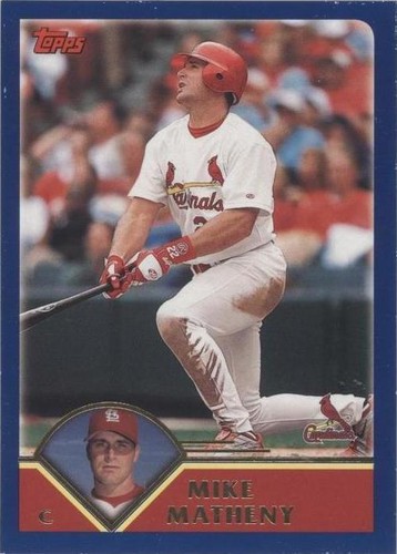 2003 Topps - Mike Matheny #89
