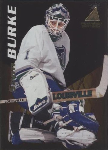 1995-96 Pinnacle Zenith - Sean Burke #100