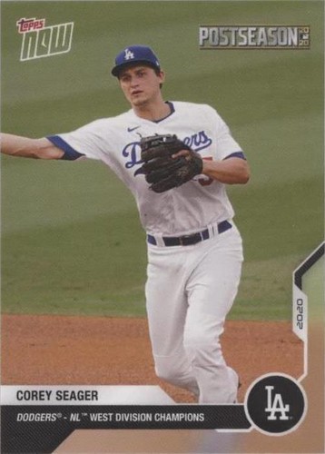 2020 Topps Now - Corey Seager #PS-6